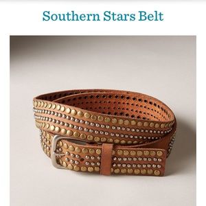 NWT Sundance all leather belt